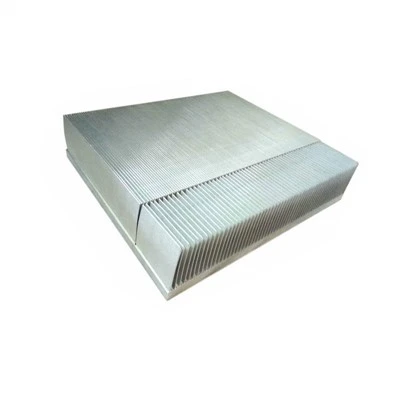 Grand dissipateur de chaleur en aluminium pour système d'alimentation